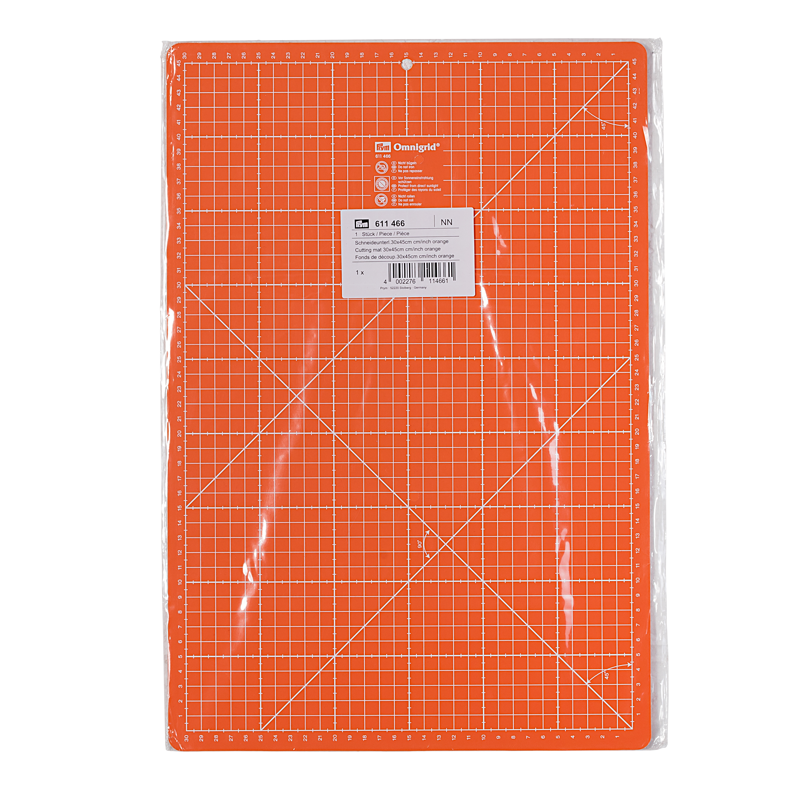 Schneideunterlage, doppelseitig bedruckt, versch. Farben