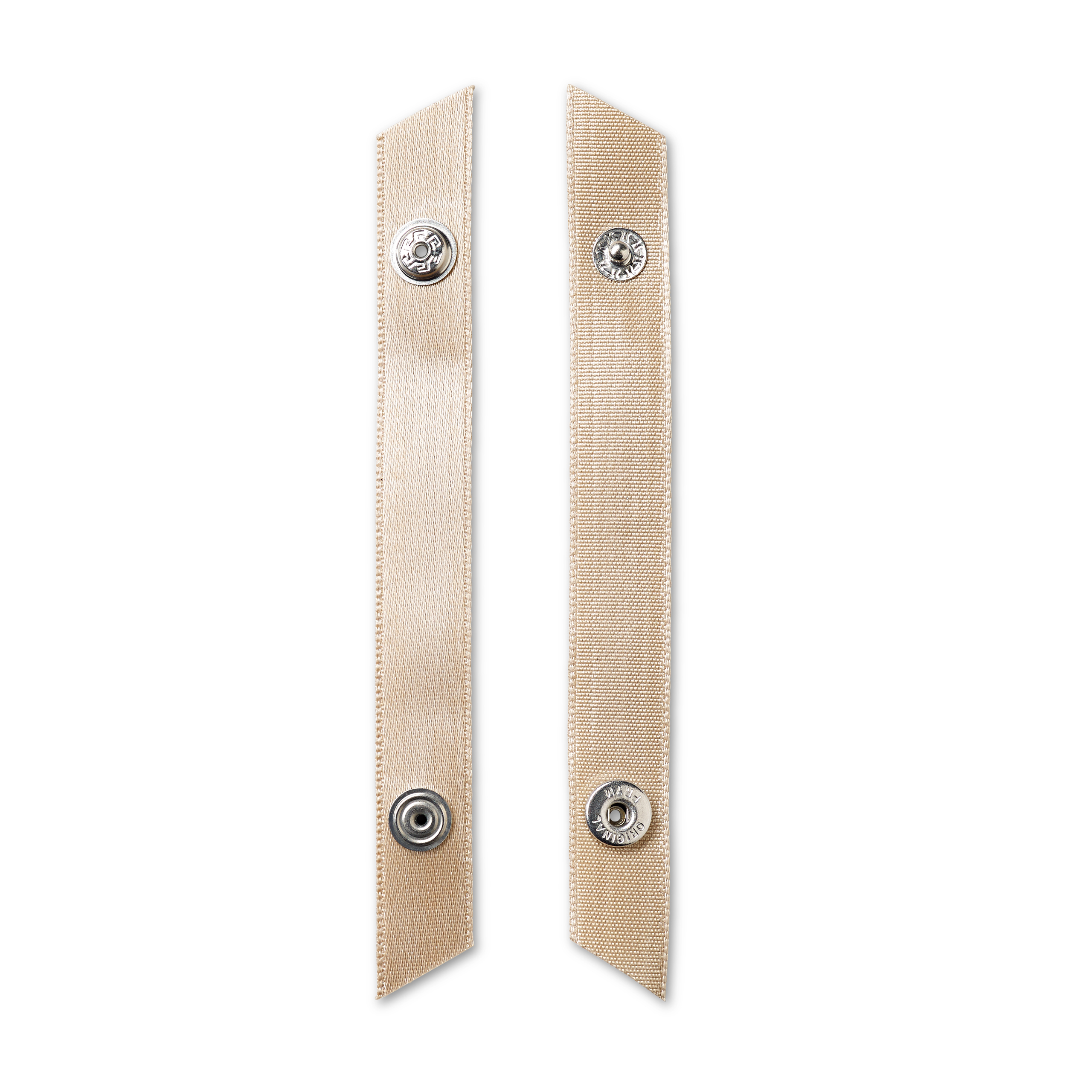 4 Stück Trägerbandhalter von Prym Haut vorne