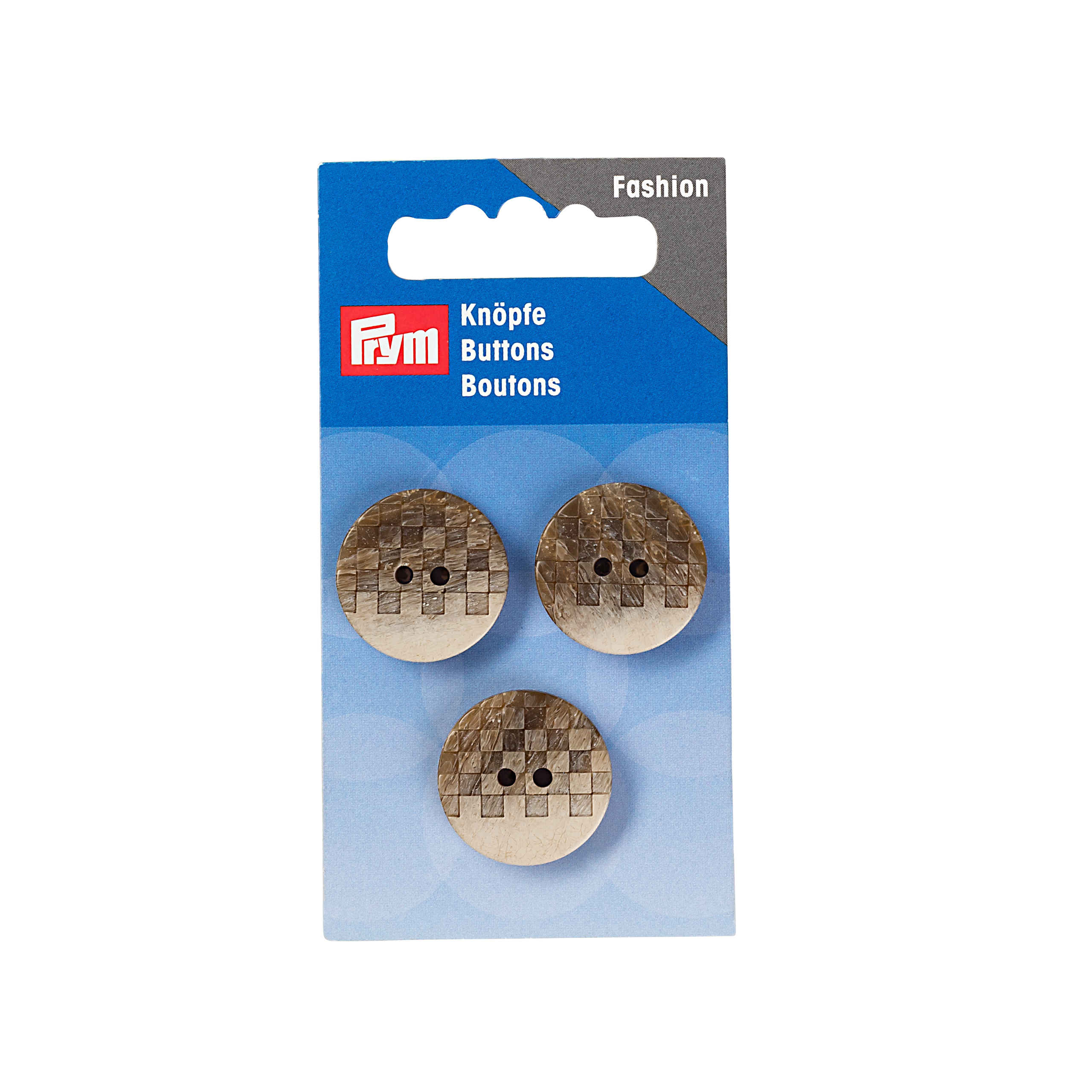 Knöpfe "Bluse und Jacke", beige/braun, 2-Loch