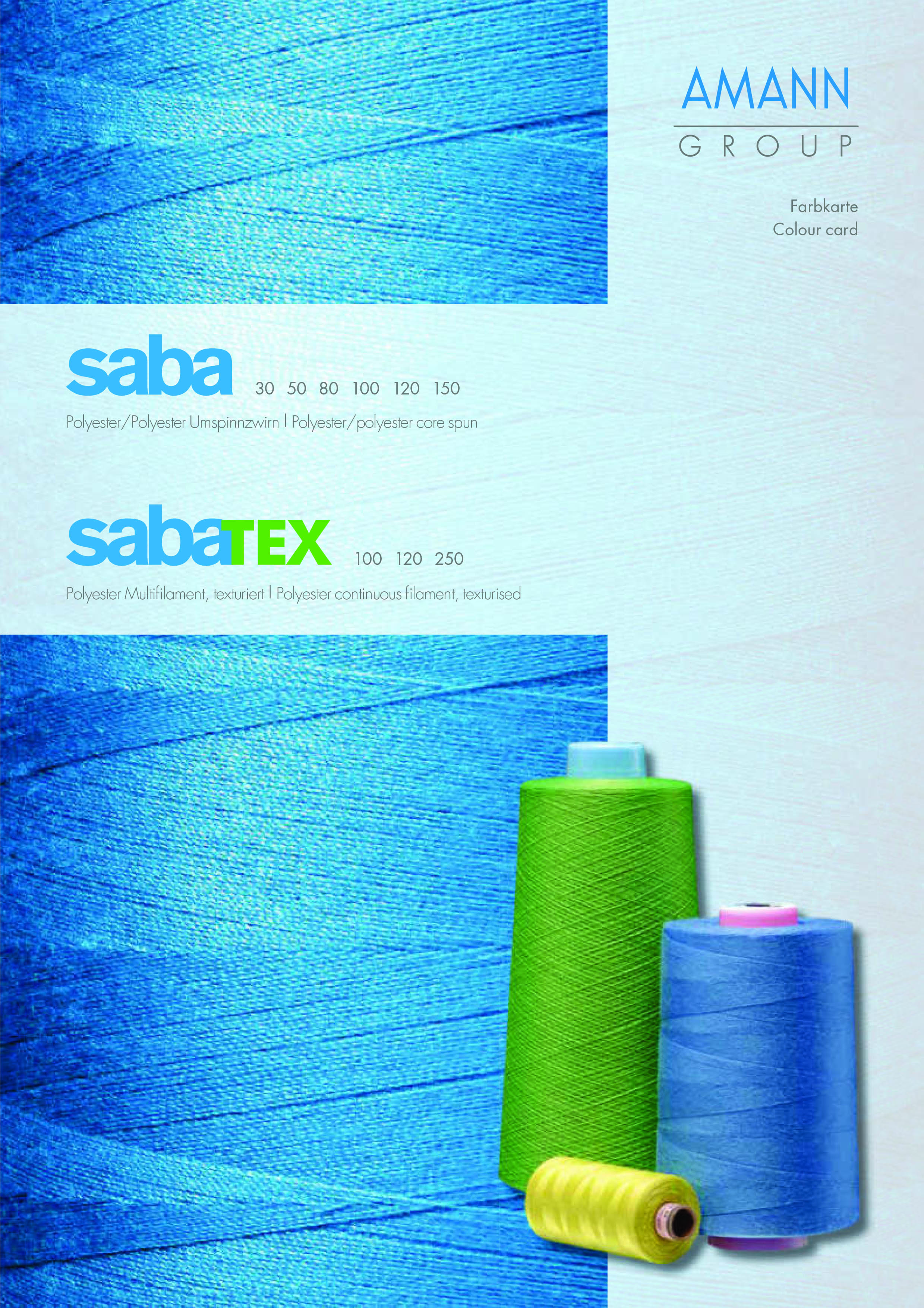 Amann Farbkarte vorne