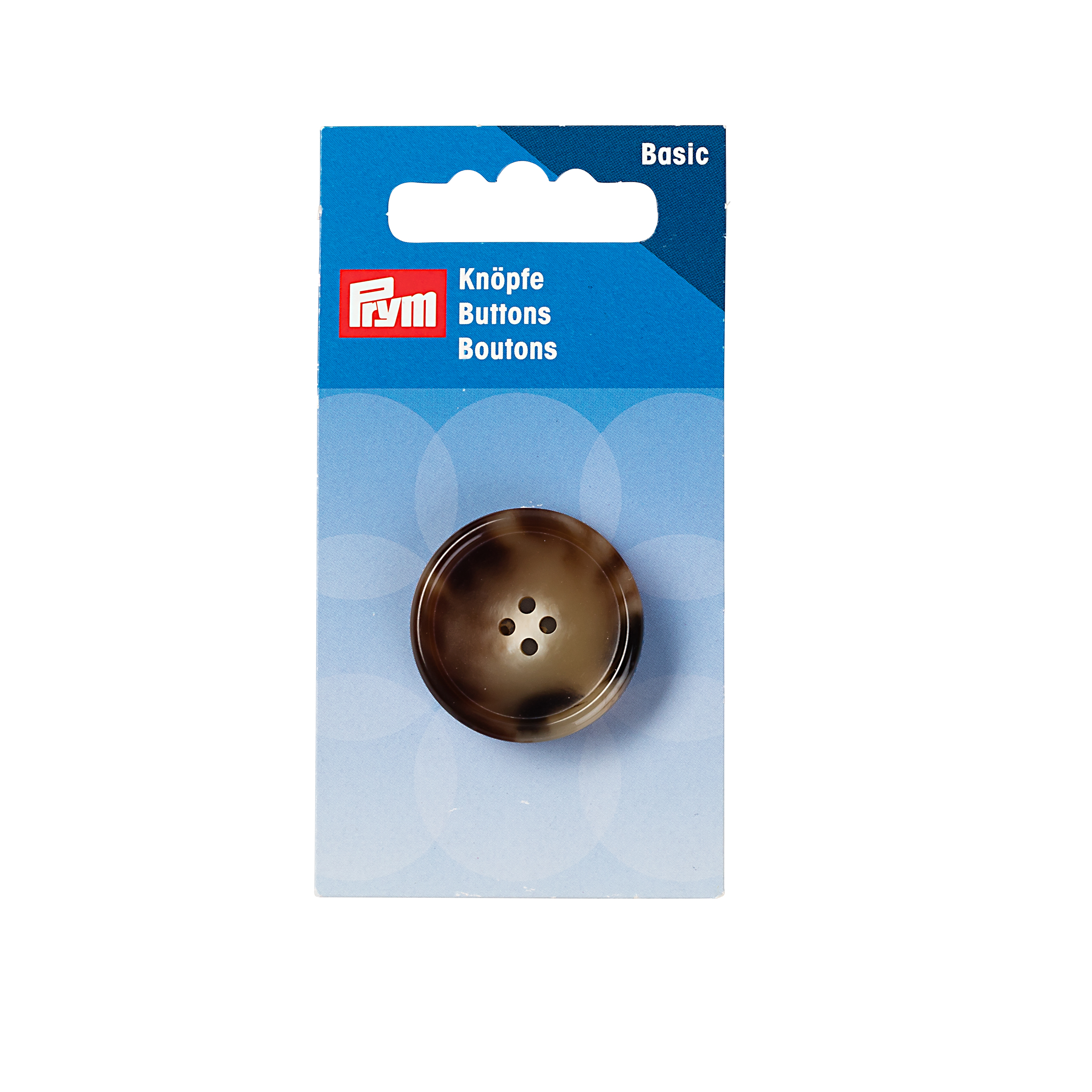 Knöpfe "Jacke und Mantel", 4-Loch, in versch. Farben