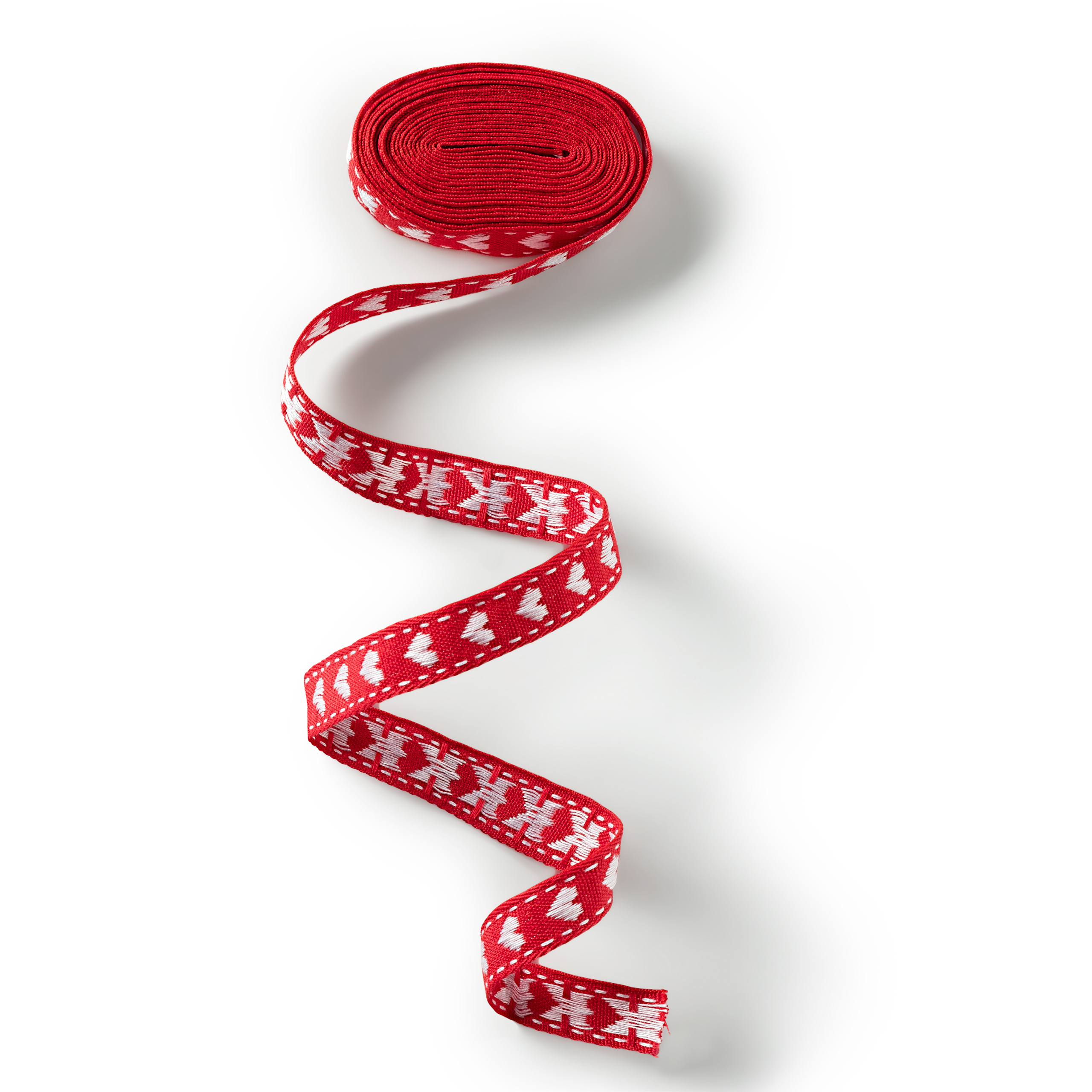 Borten mit Herz in verschiedenen Farben