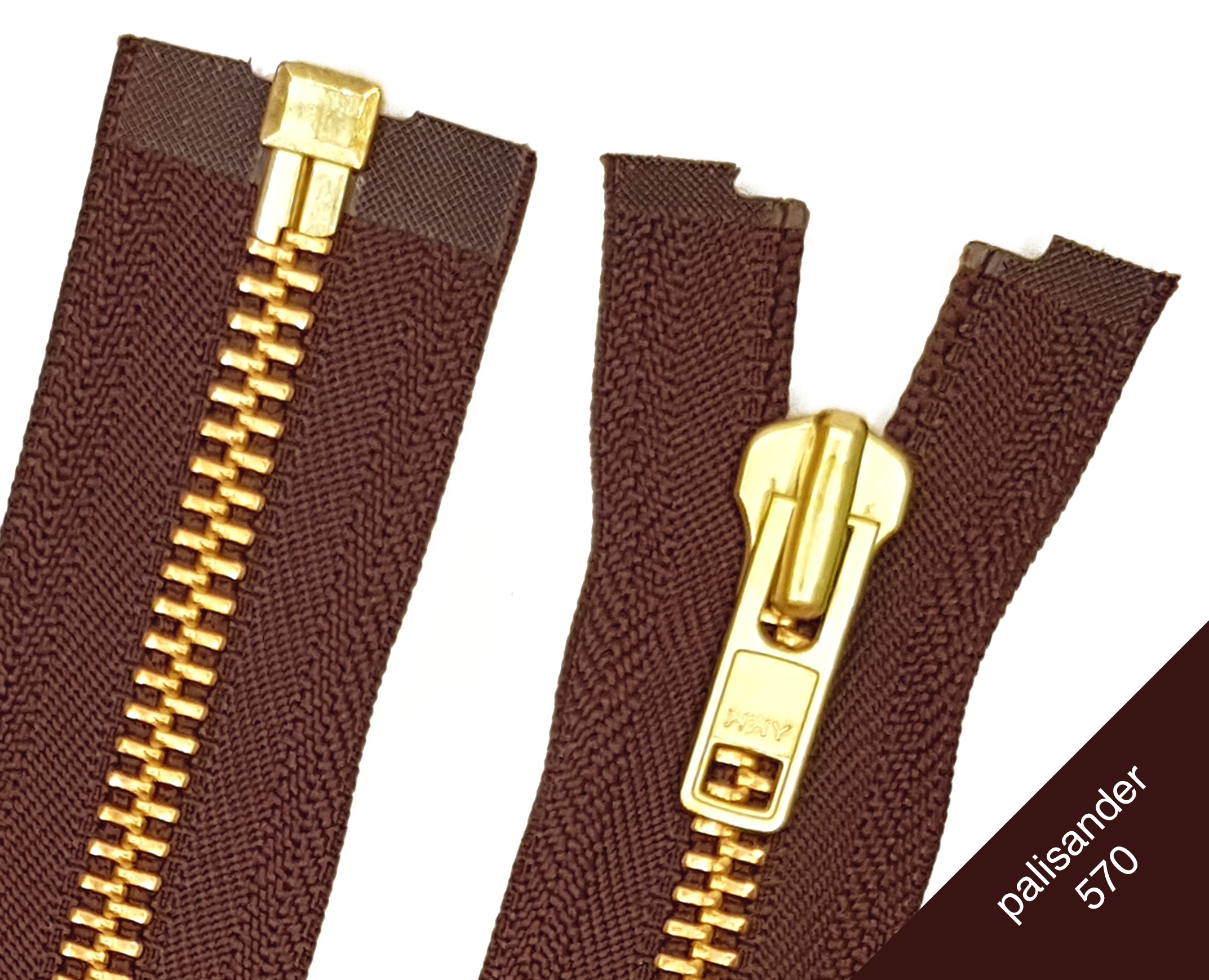 Motorrad Reißverschluss 8mm