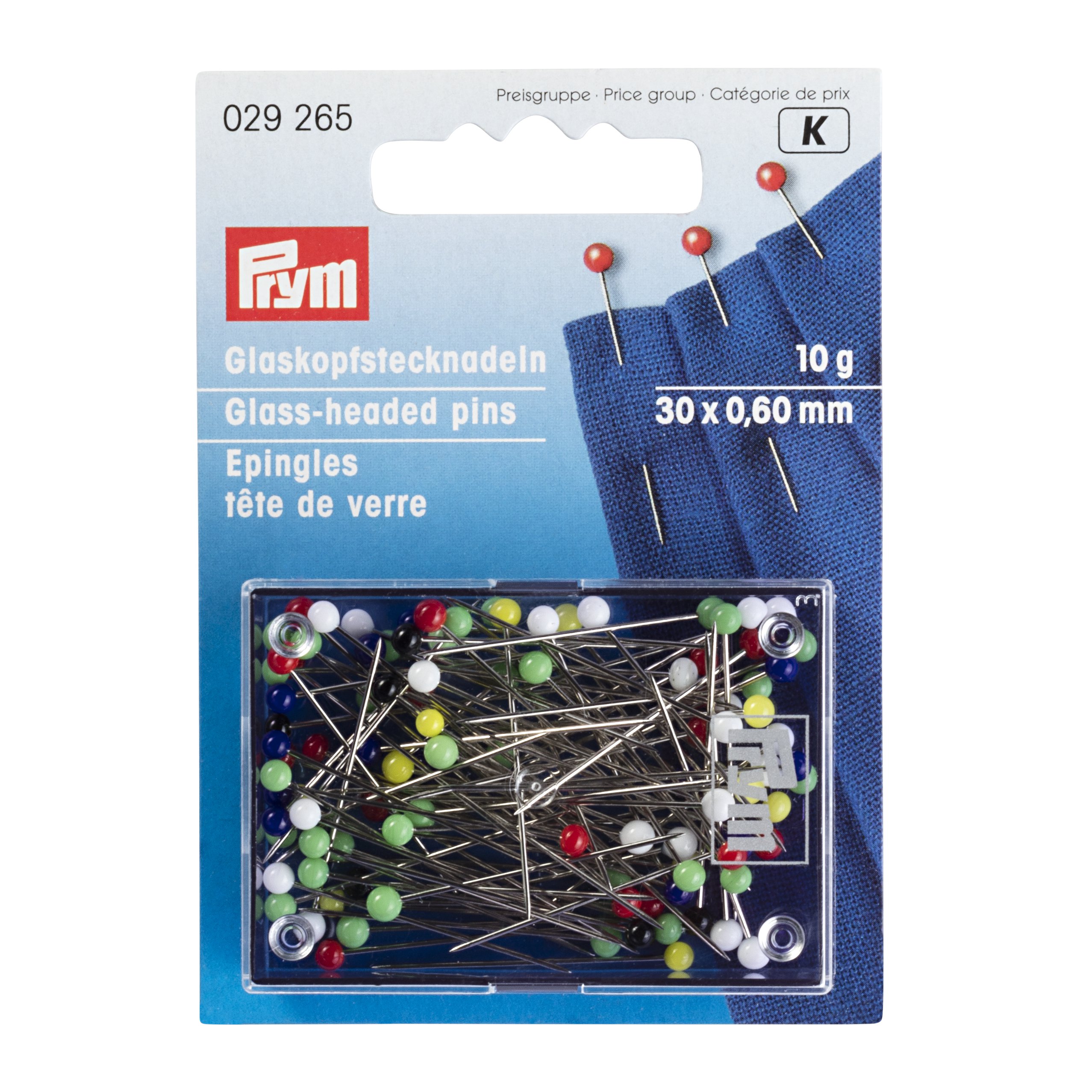 Glaskopfstecknadeln karte