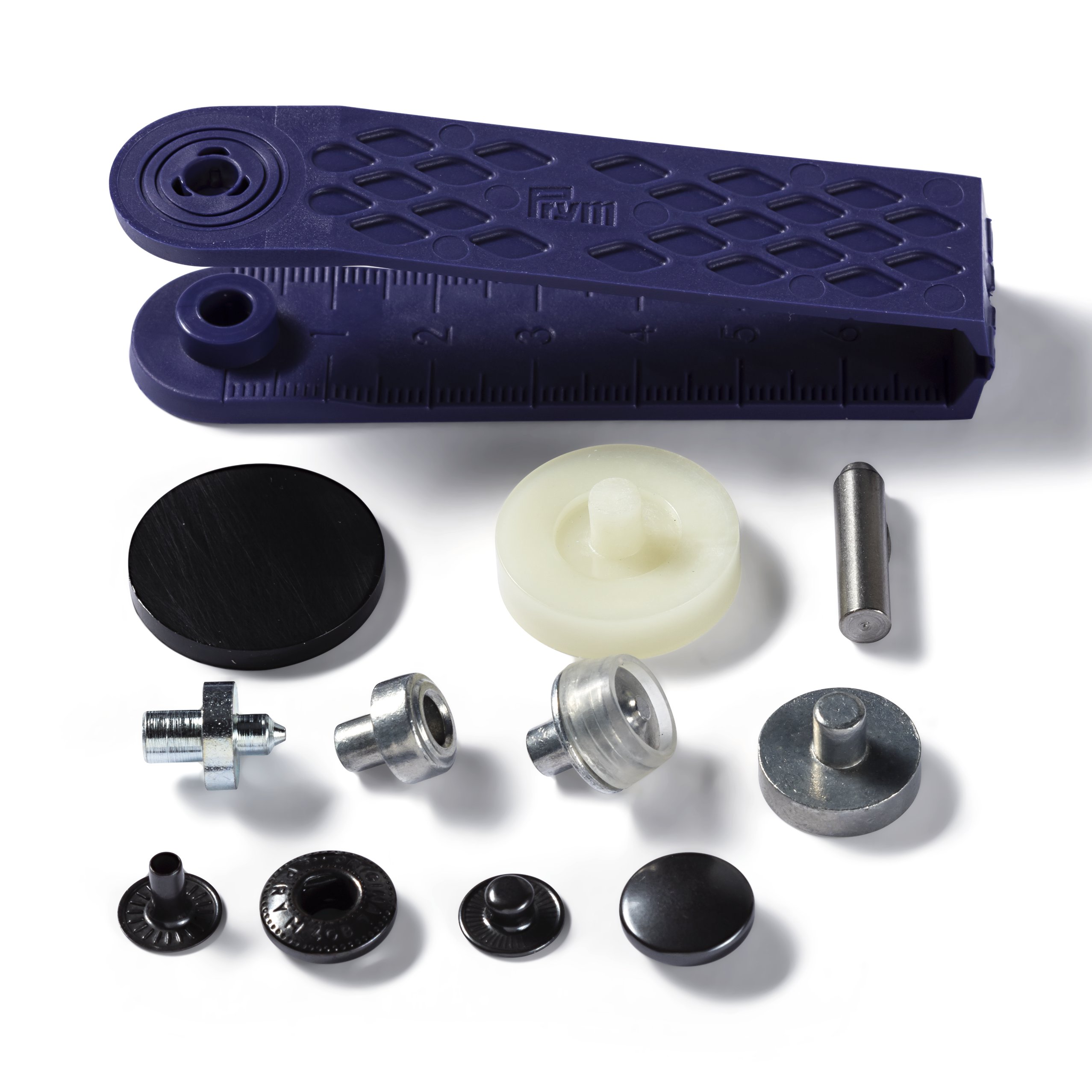 Nähfrei-Druckknopf Anorak, 12mm, brüniert