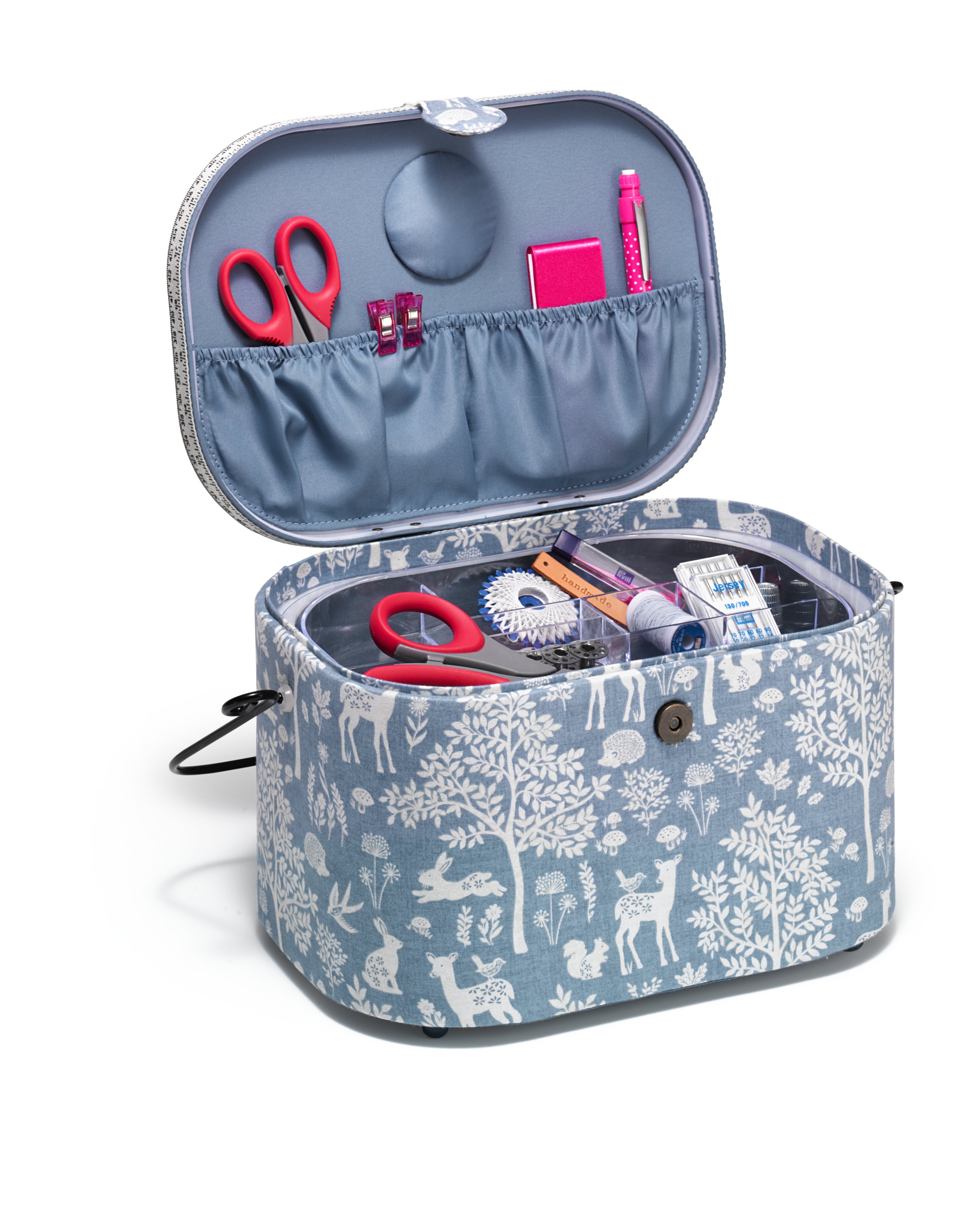 Nähkorb L oval Woodland