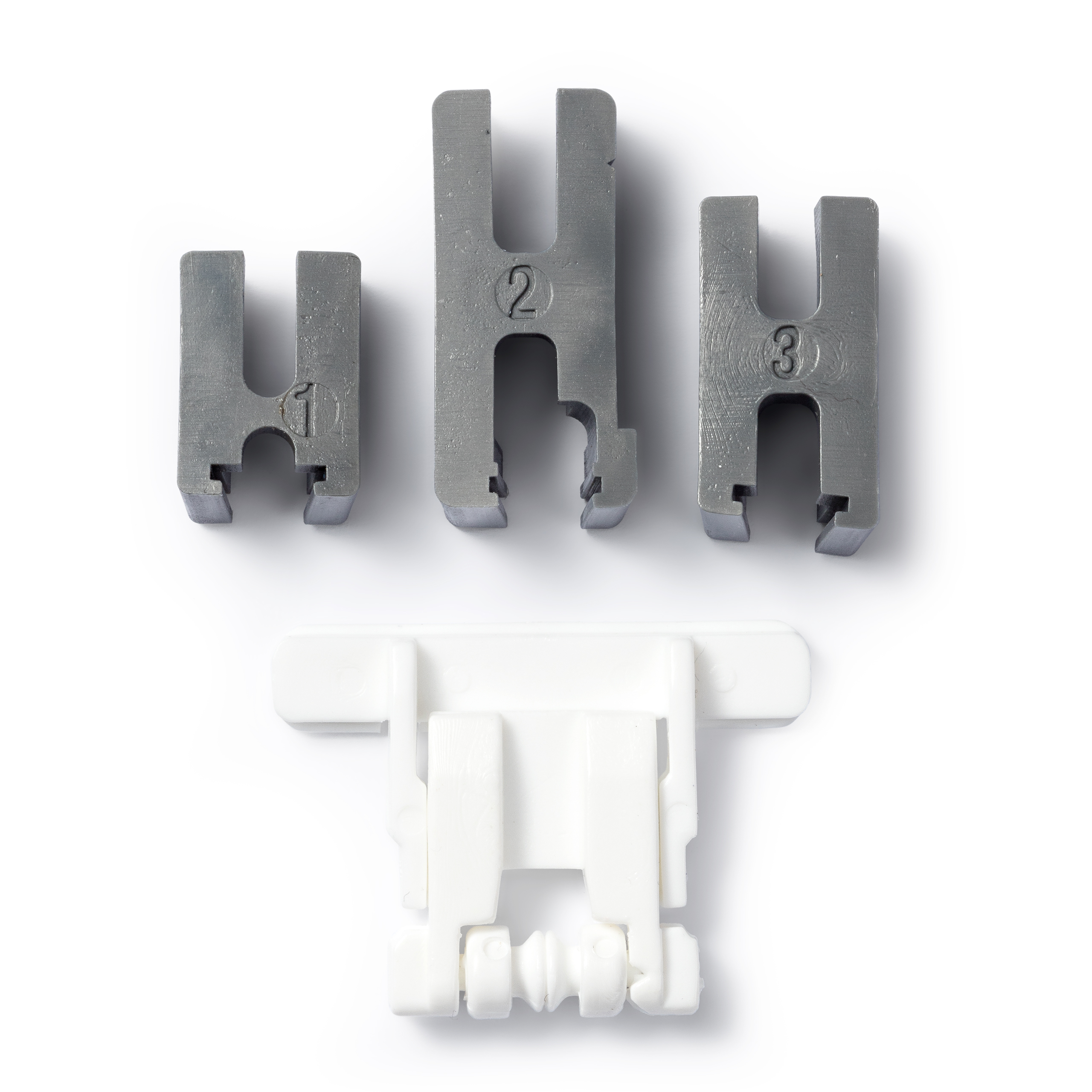 Reißverschluss-Fuß für Nähmaschinen, für unsichtbare RV oben