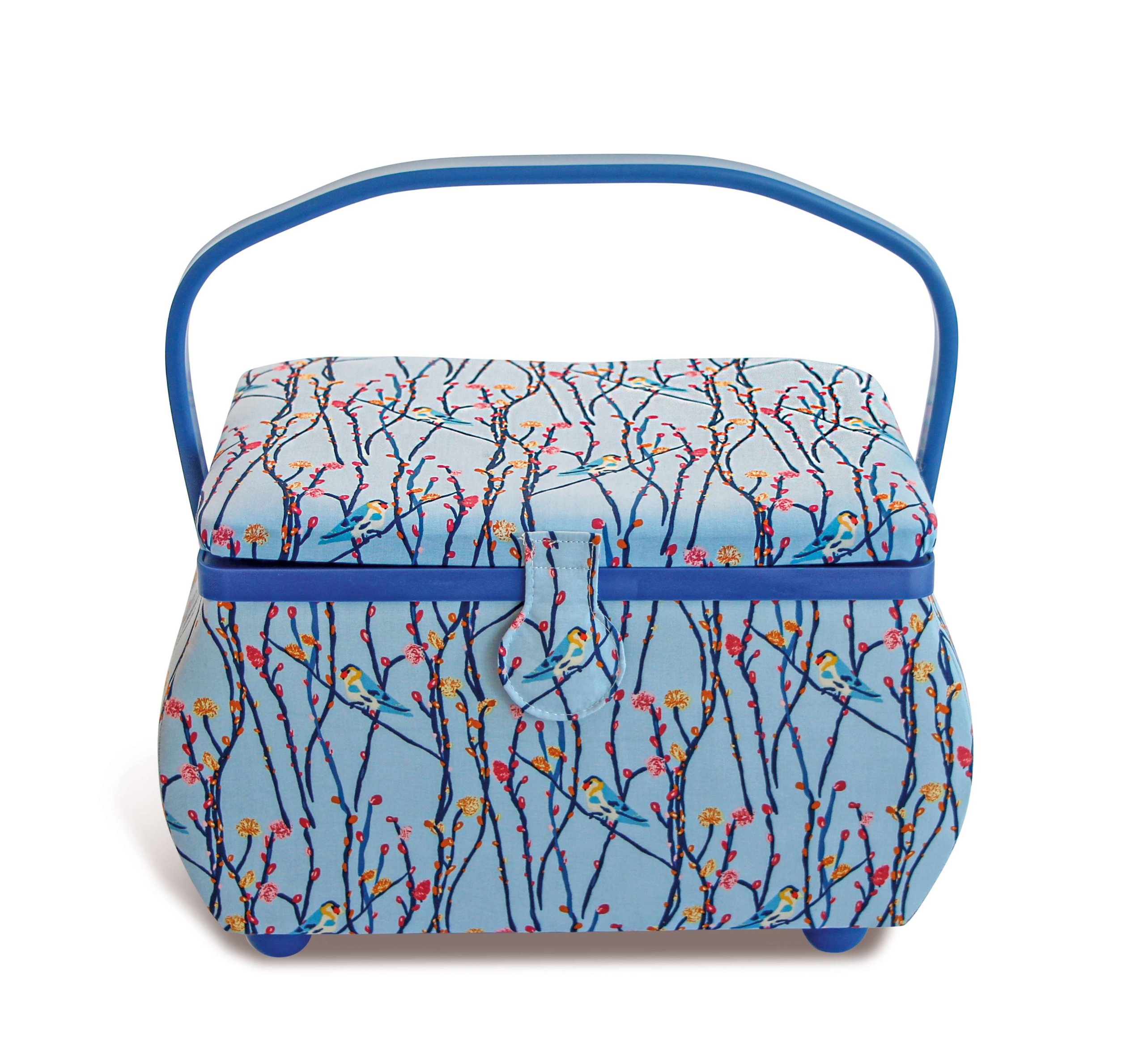 Nähkorb L Blue Birds lose