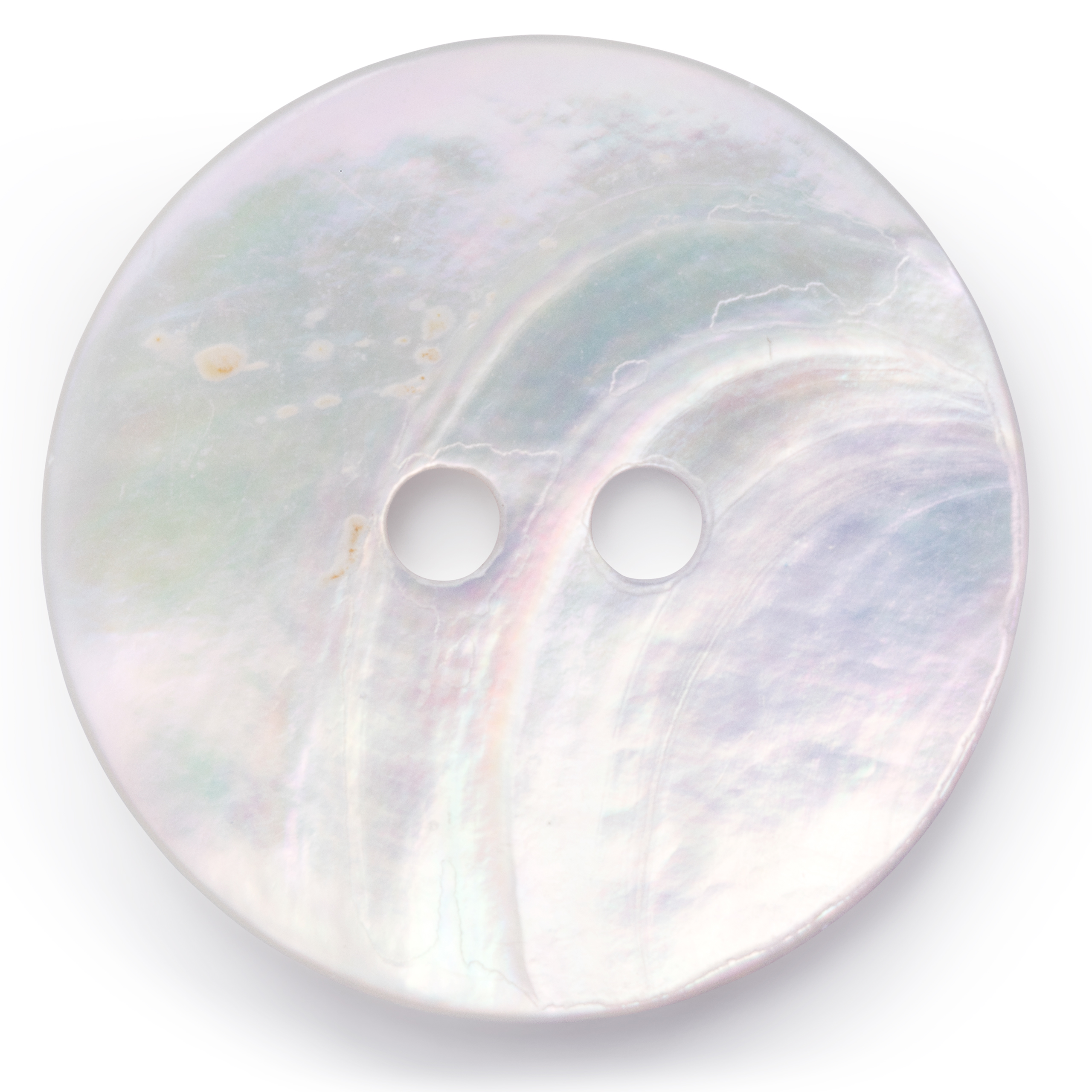 Knöpfe "Perlmutt", marmoriert, 2-Loch, in versch. Farben