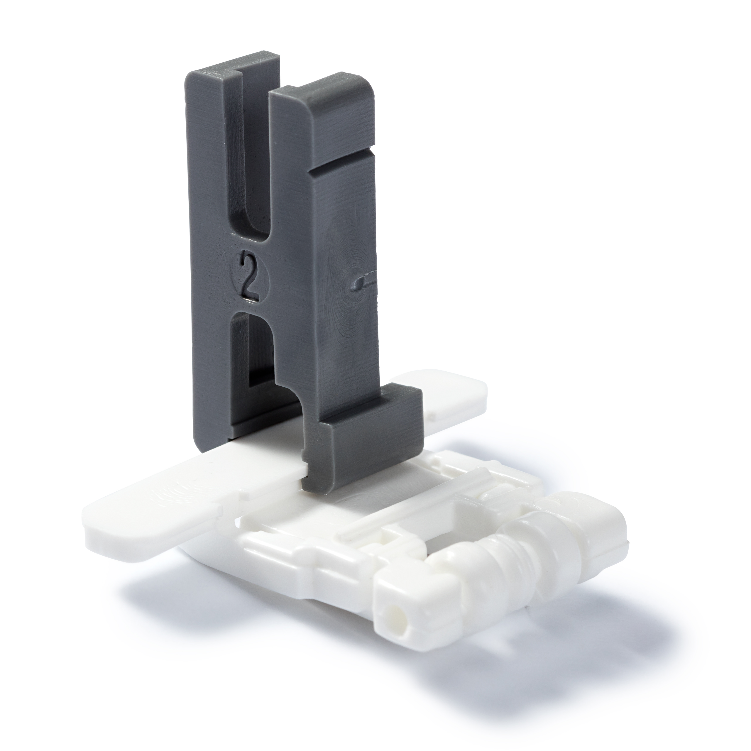 Reißverschluss-Fuß für Nähmaschinen, für unsichtbare RV lose