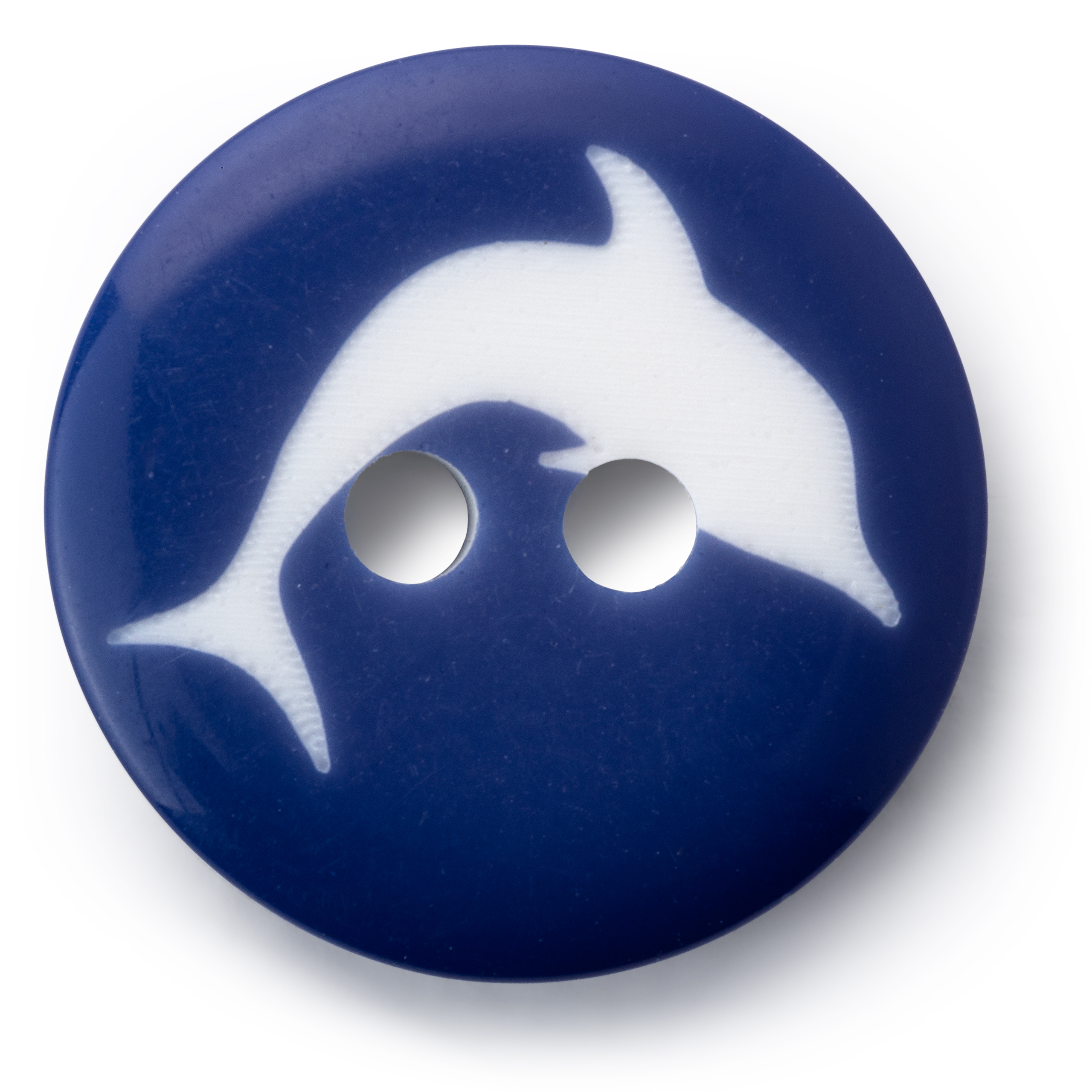 Knöpfe "Delphin", 2-Loch