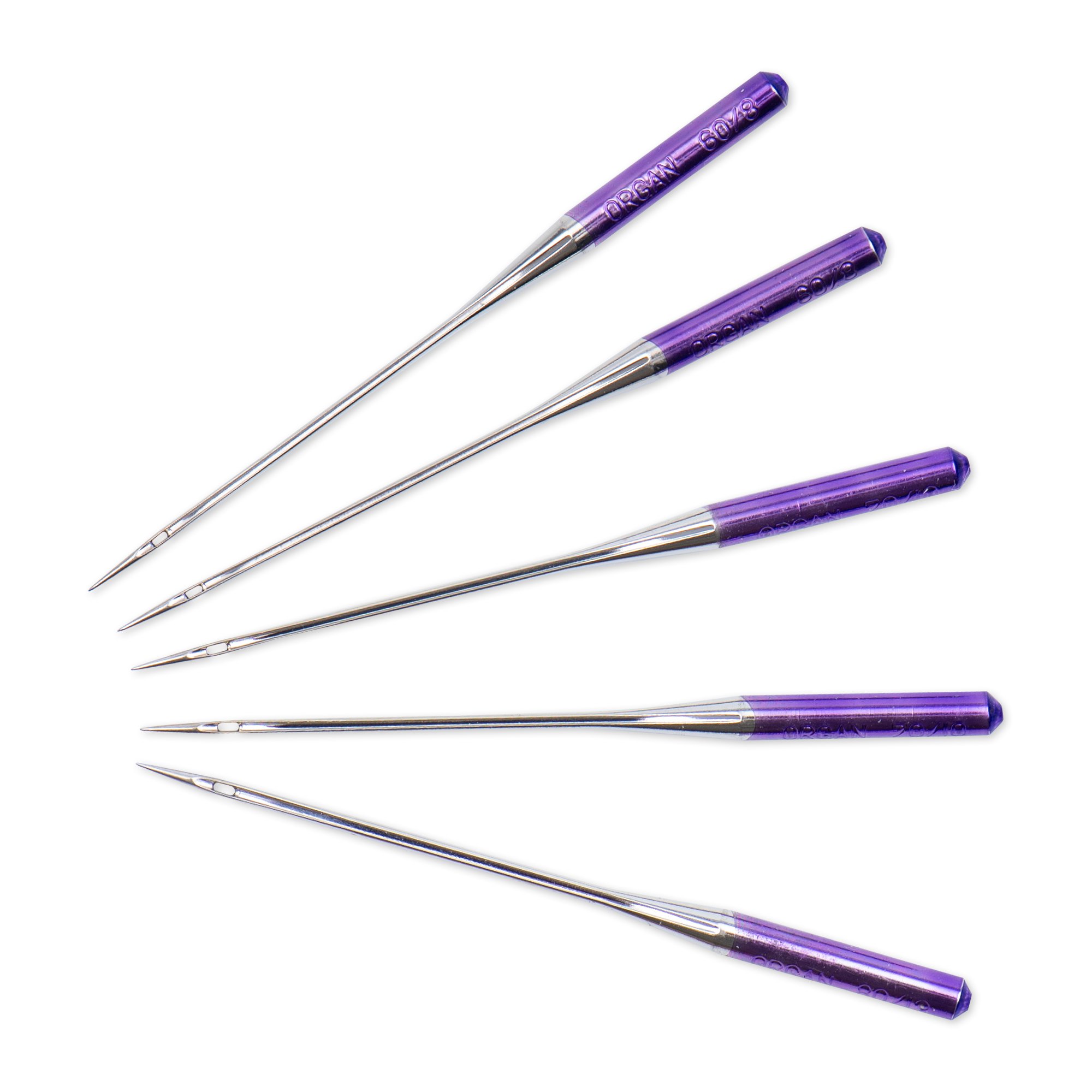 Nähmaschinennadeln mit Flachkolben, "Microtex" lose