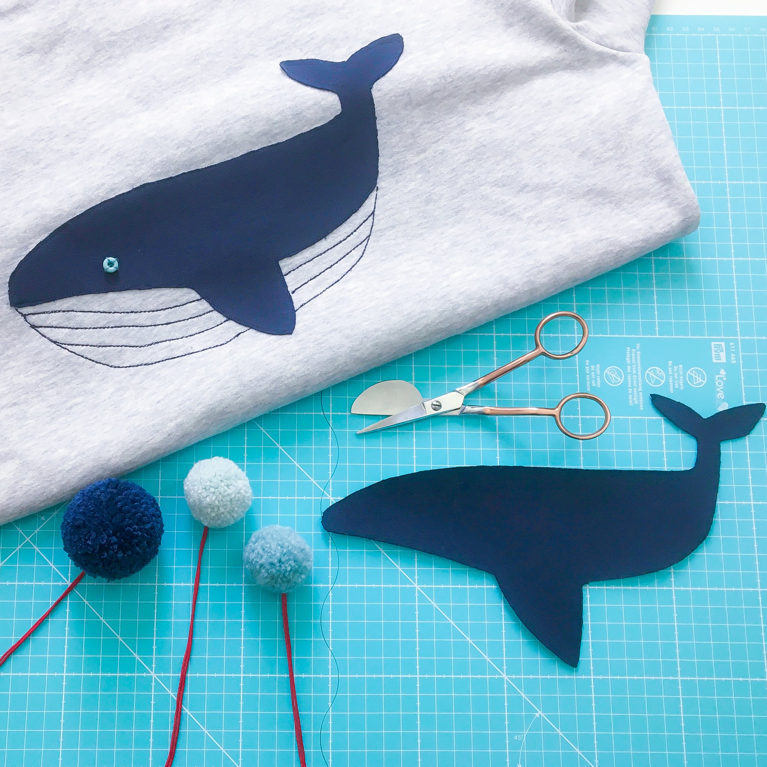 Applikationsschere 15 cm roségold Bild