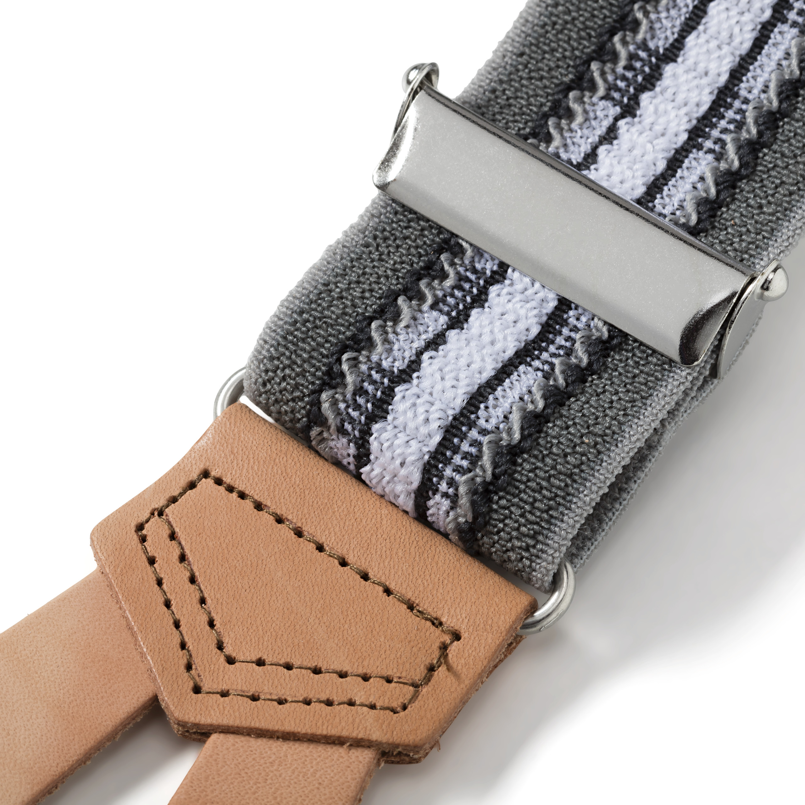 Hosenträger "Profi" mit Lederpatten, in versch. Farben und Designs