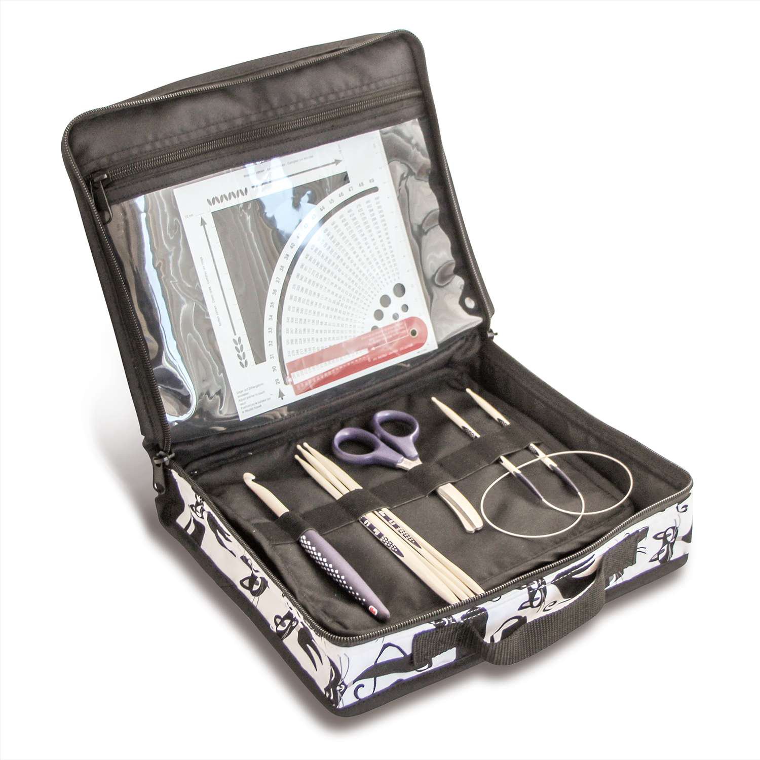 All-in-one Tasche Mini Cats offen