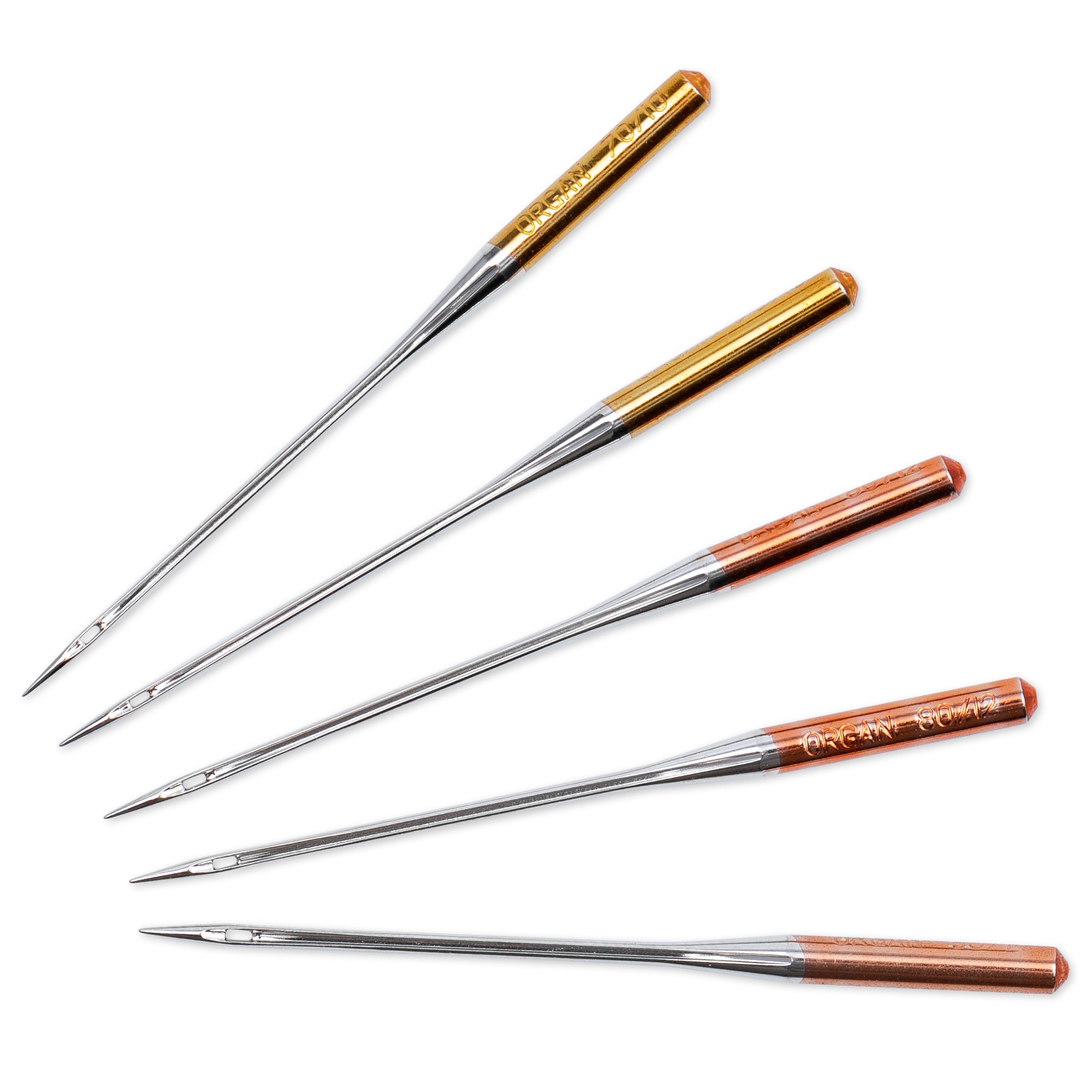 Nähmaschinennadeln 130/705 "Jersey", 70-90 oben