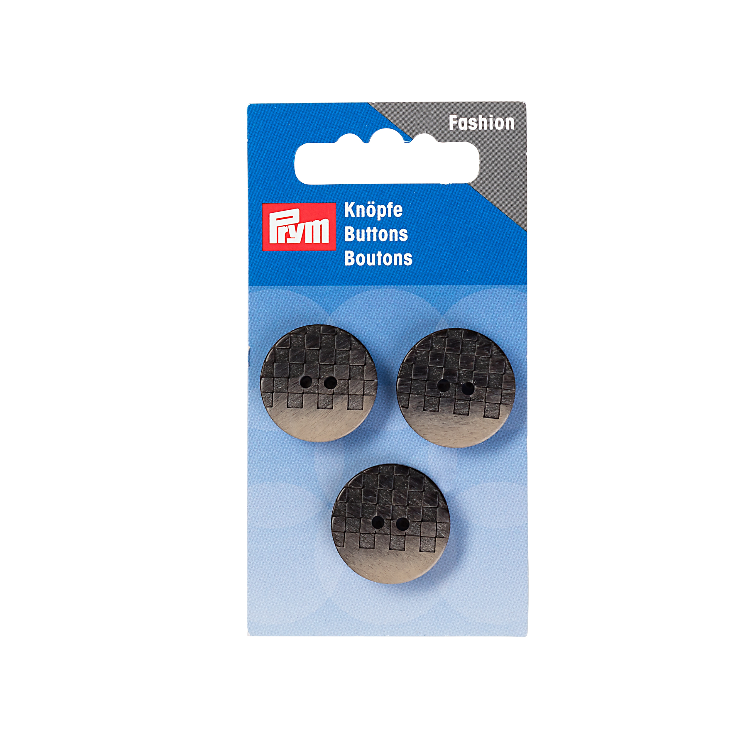 Knöpfe "Bluse und Jacke", natur/schwarz, 2-Loch