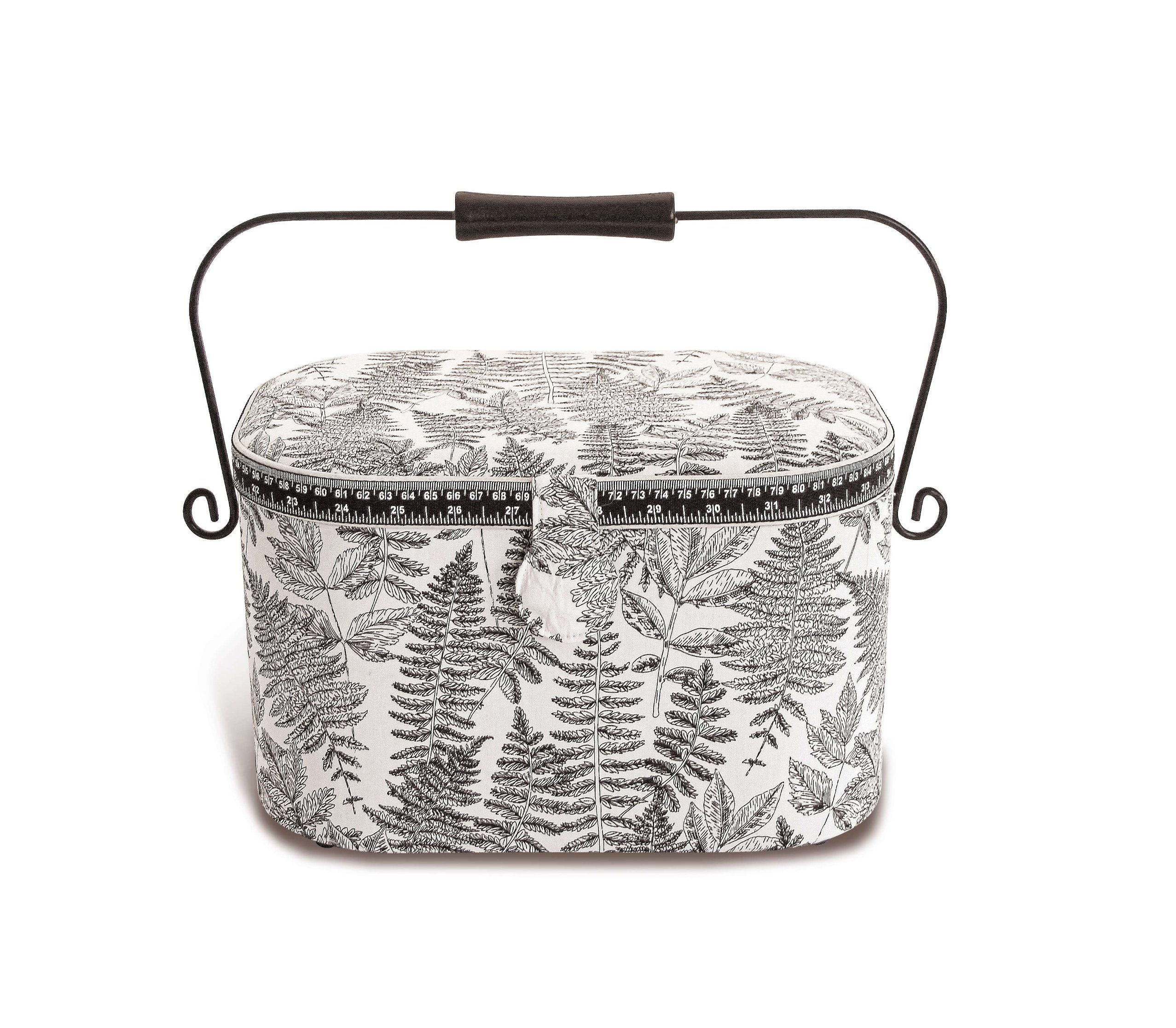 Nähkorb L oval Nature