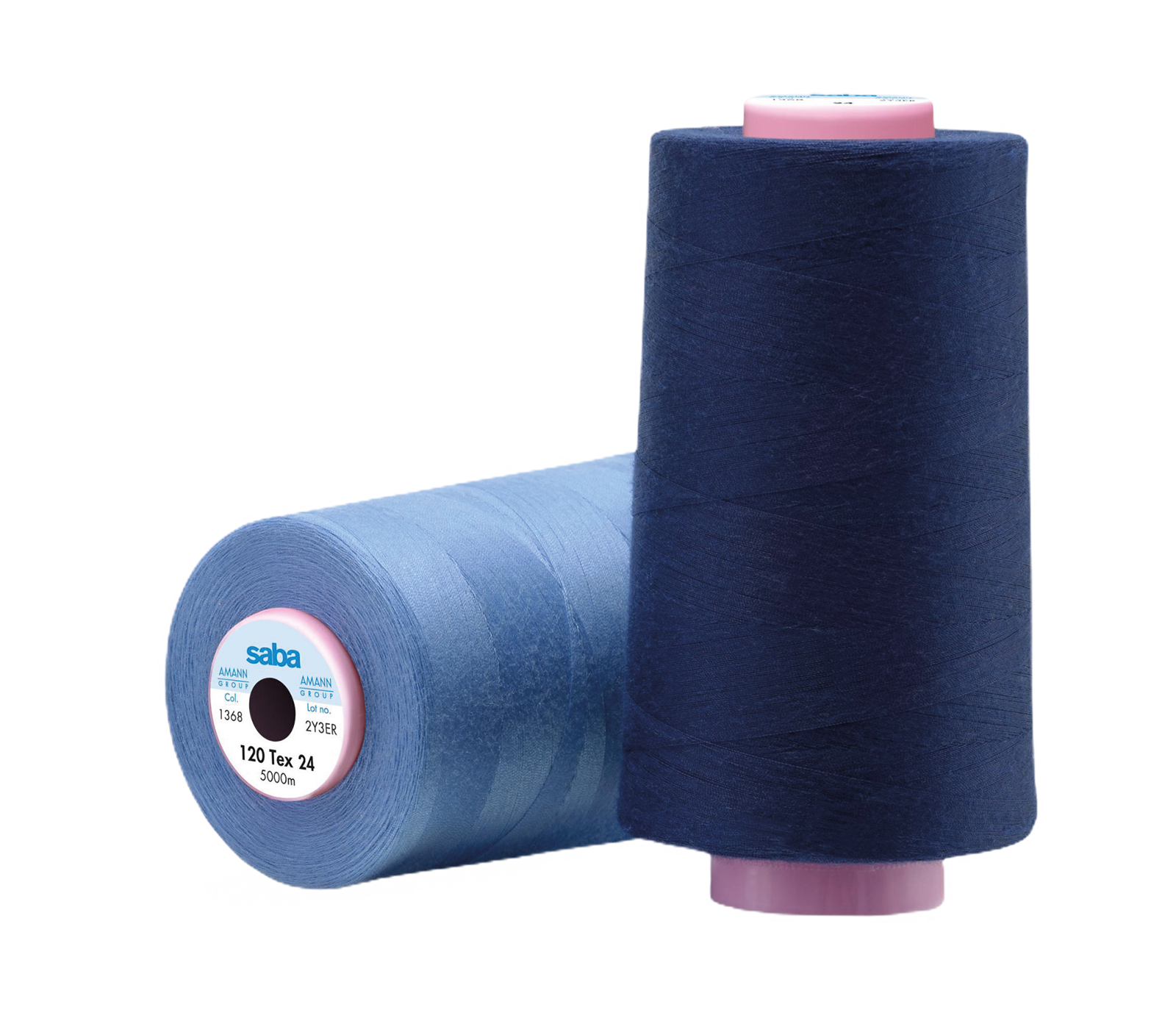 Nähgarn von Amann, 120er Stärke, 5000m in verschiedenen Farben