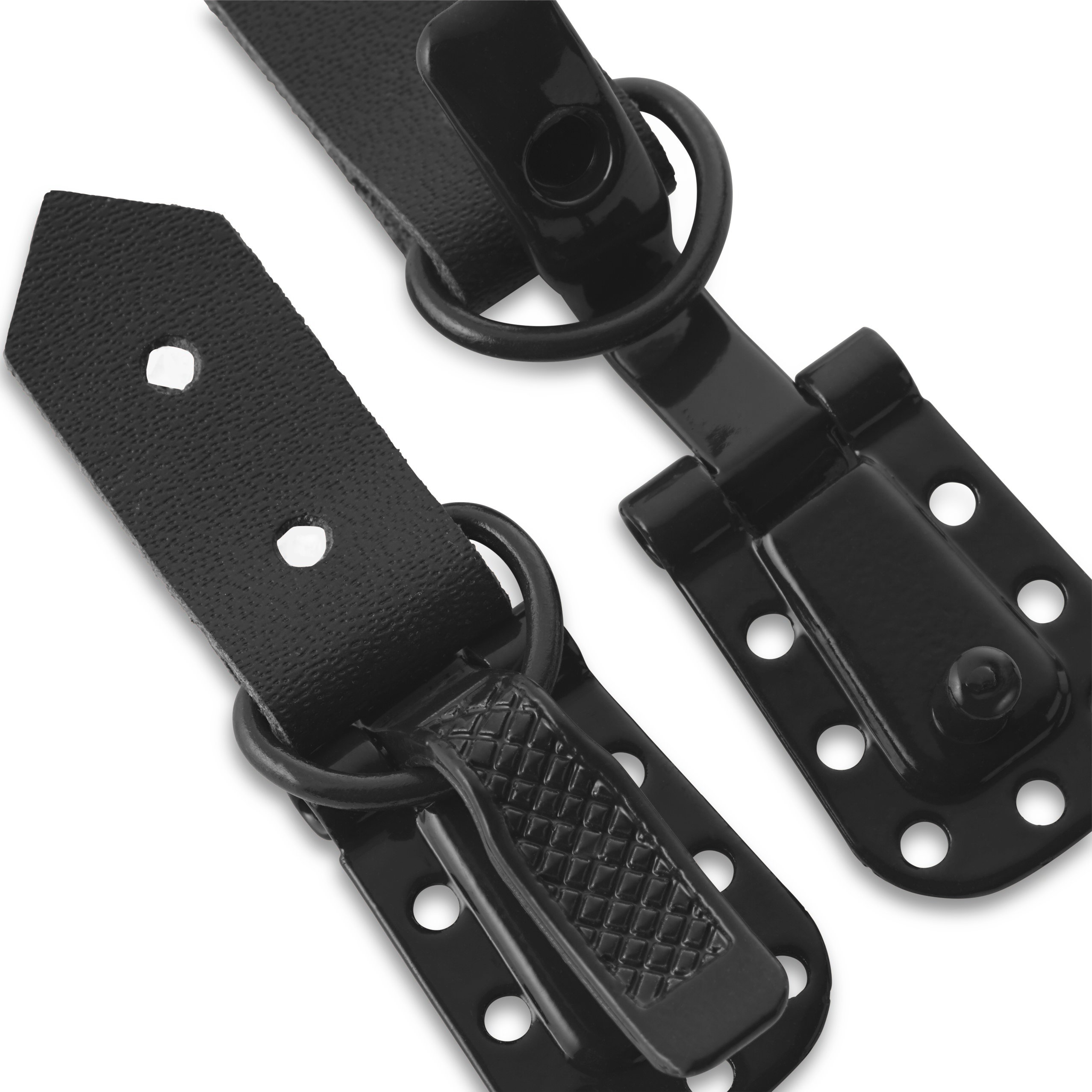 Pelzhaken-Clips, Schwarz