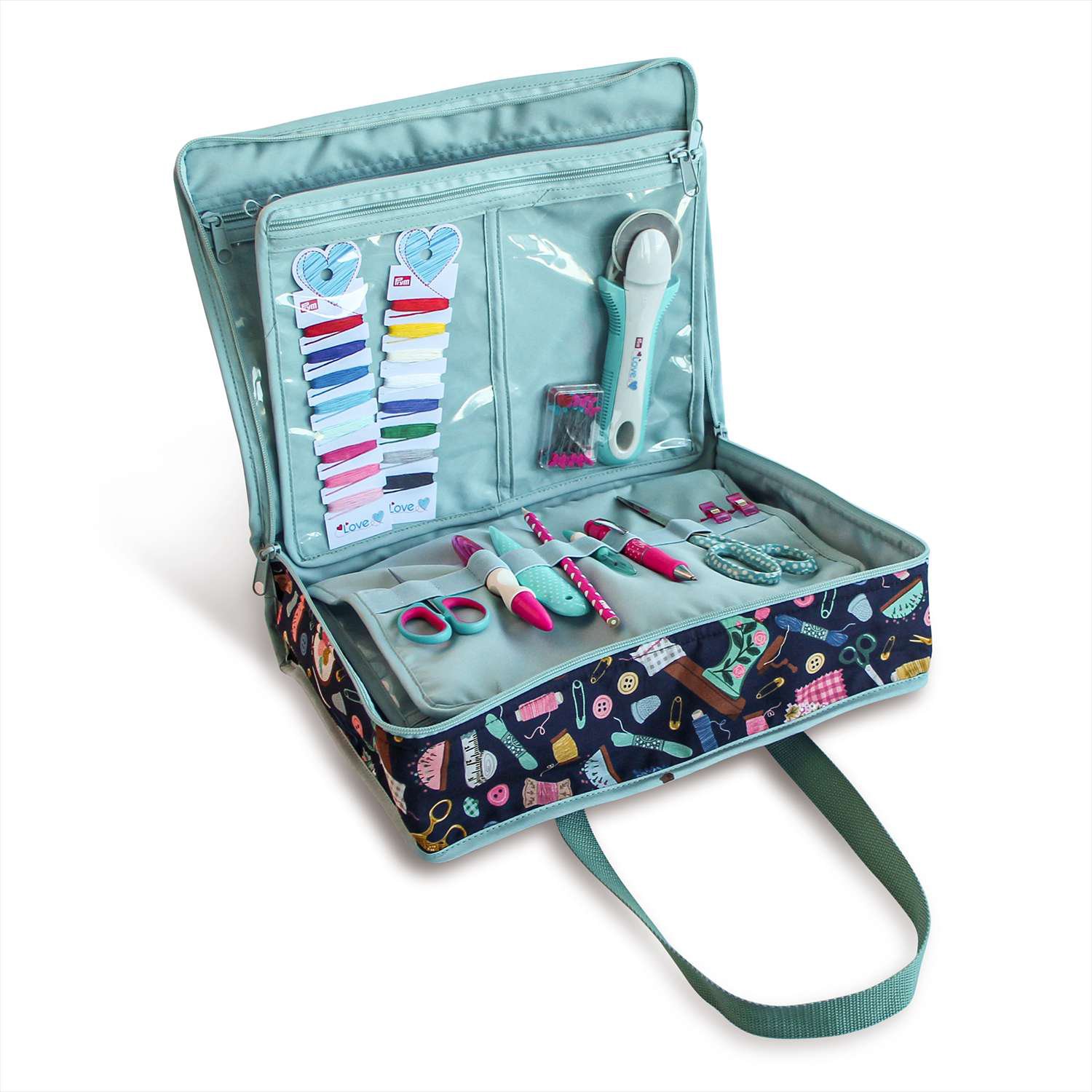 All-in-one Tasche offen