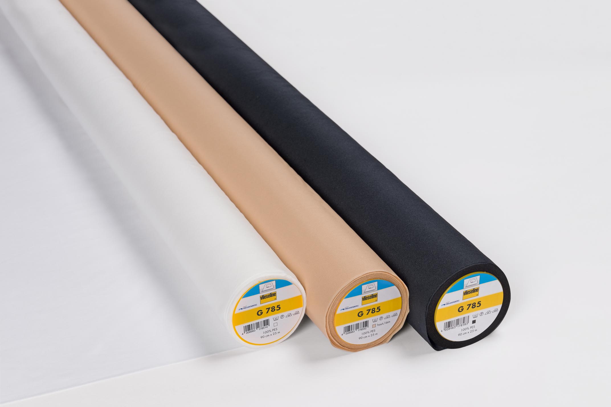 G785 Bi-Elastische Vlieseline Aufbügelbare Einlage 90cm