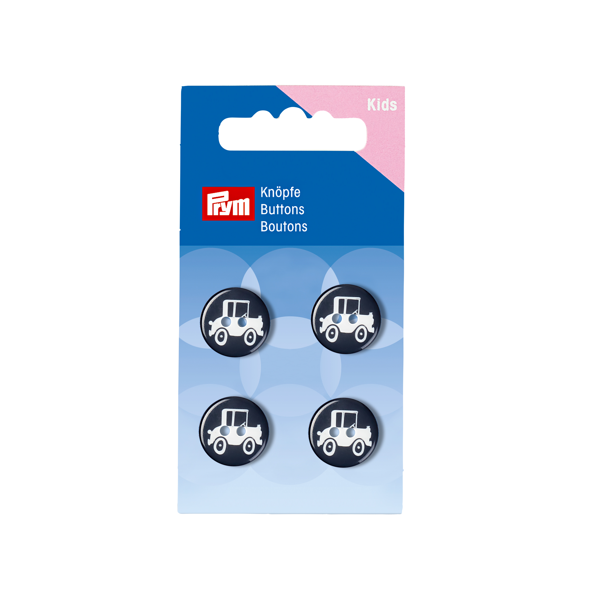 Knöpfe "Auto", 2-Loch