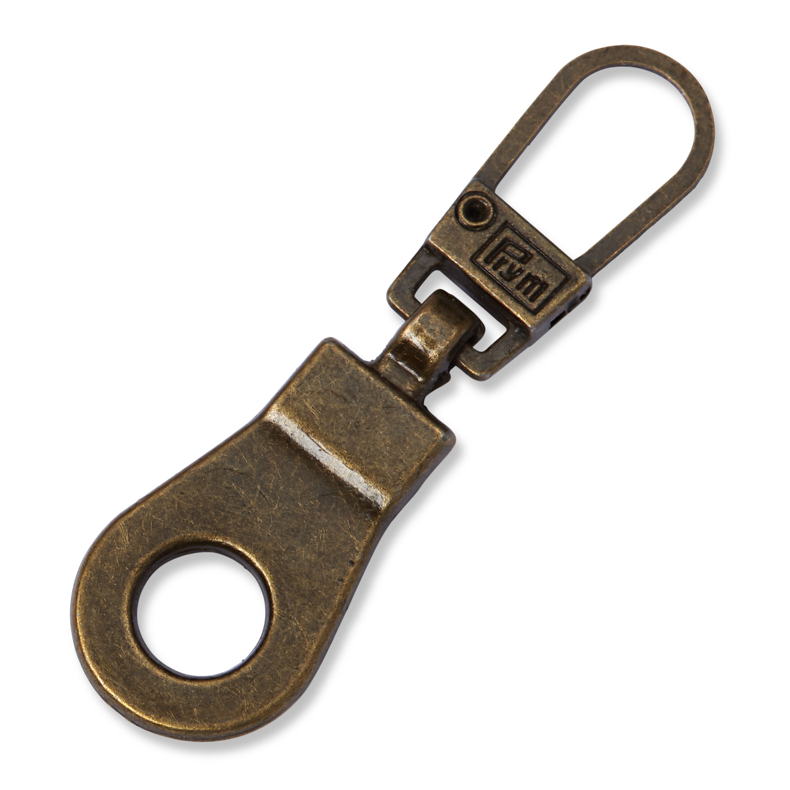Fashion-Zipper, Öse, altmessing lose