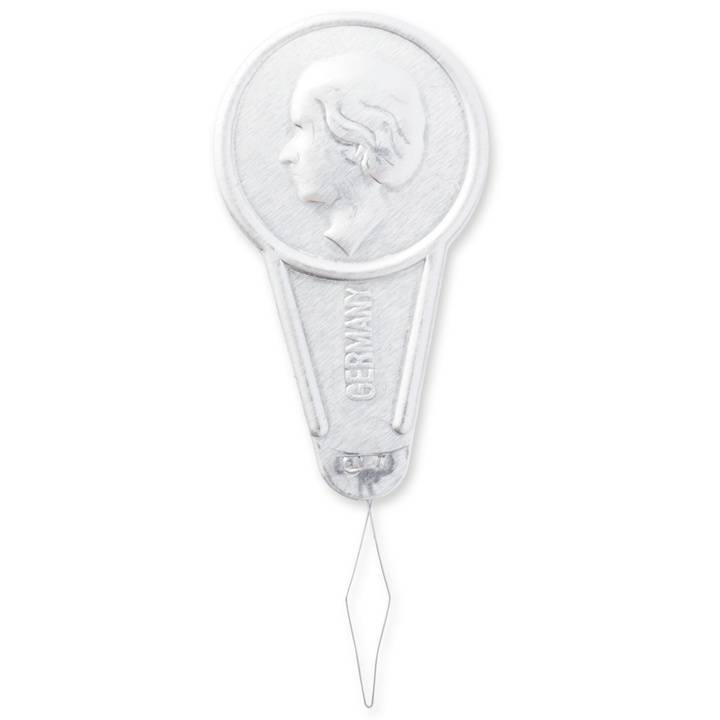 Nadeleinfädler silberfarbig, 2 Stück