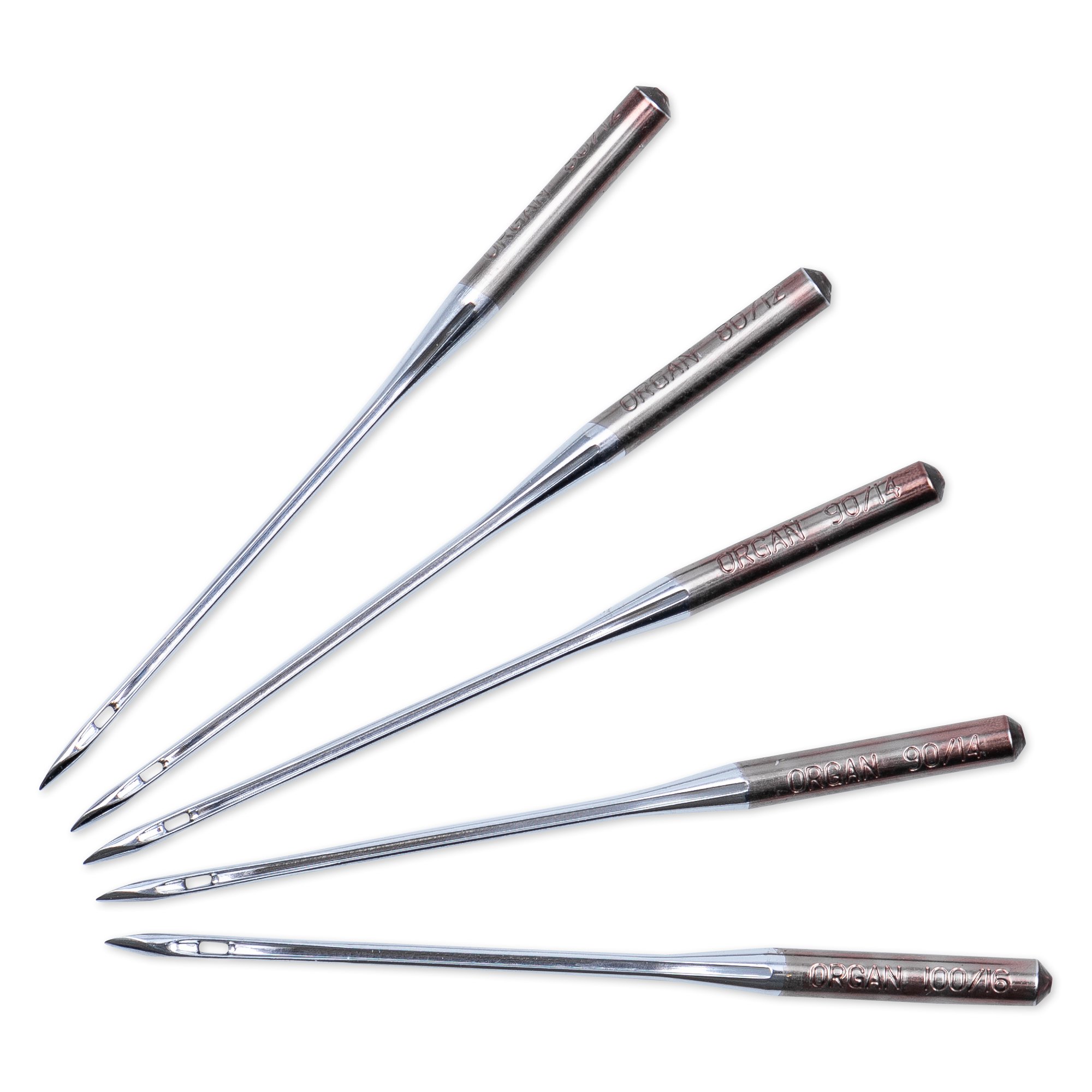 Nähmaschinennadeln mit Flachkolben, "Leder" lose