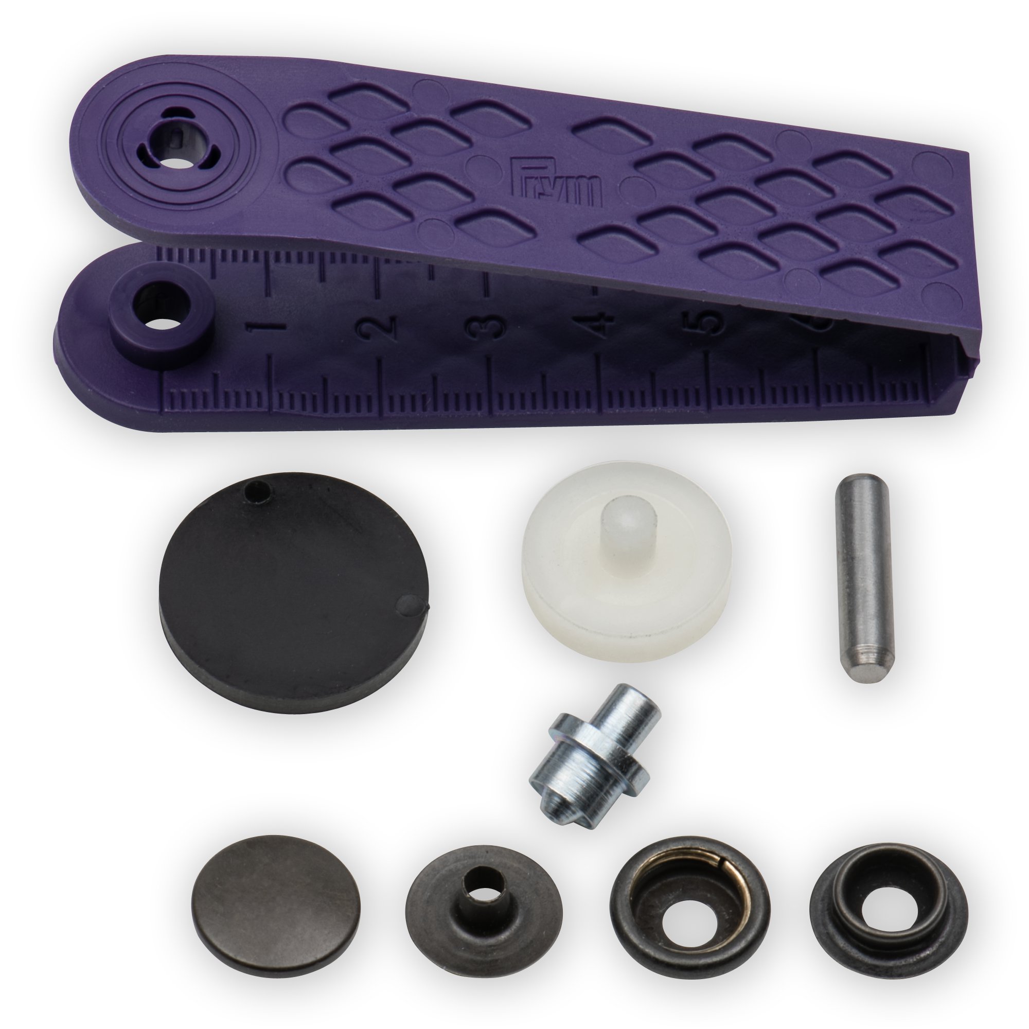 Nähfrei-Druckknopf "Sport & Camping", 15mm, altmessing Lose