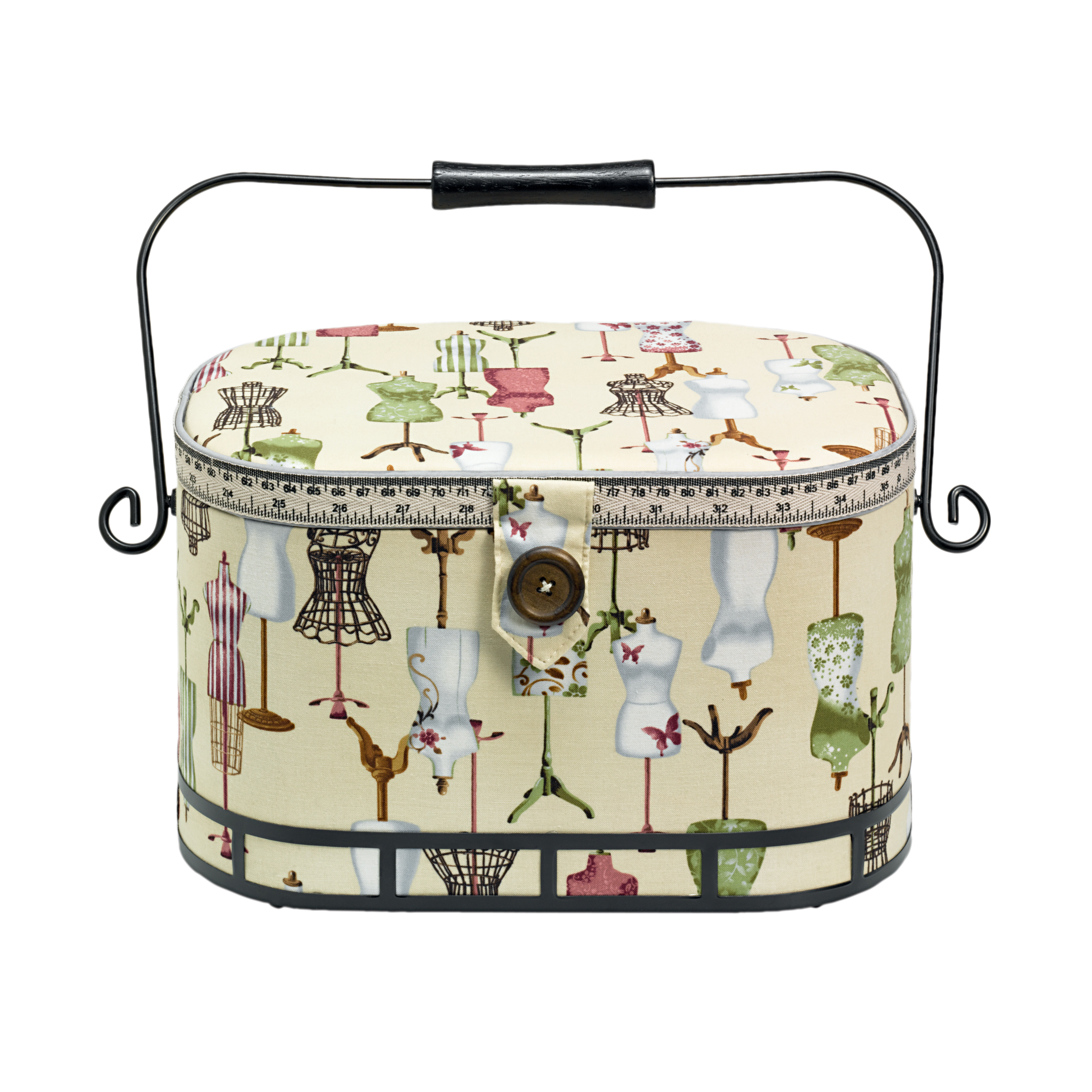 Nähkorb Schneiderbüste L vorne